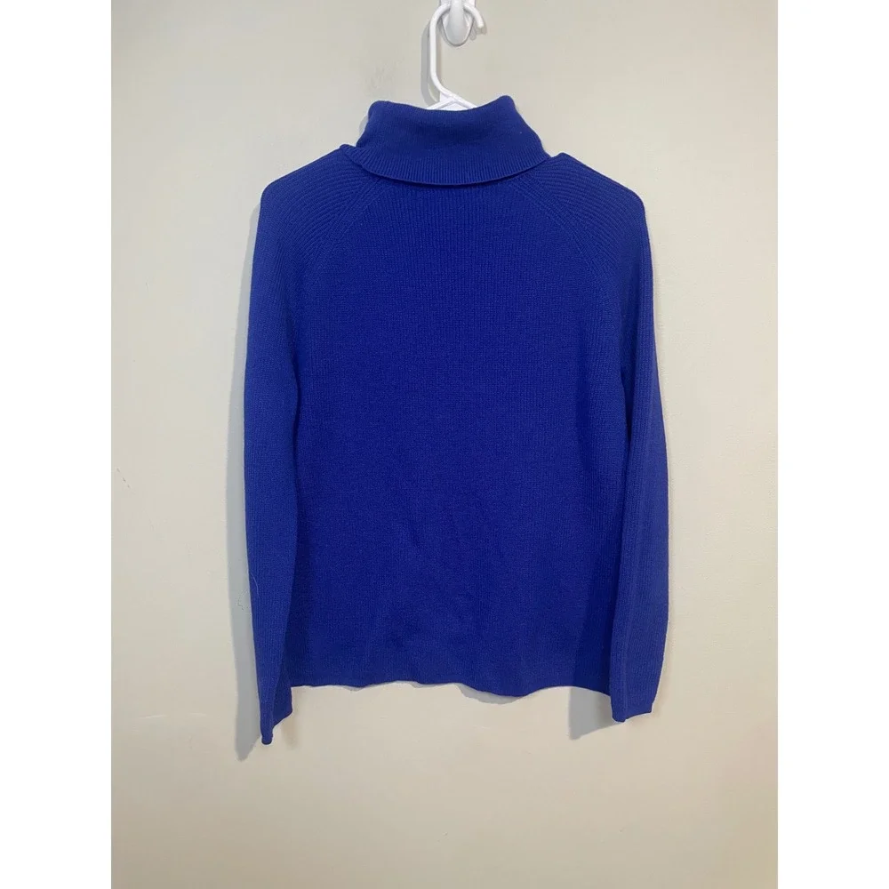 Title Nine Offsite Synergy Turtleneck Sweater Blue/Purple Size‎ Medium